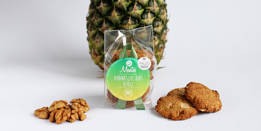 Pineapple walnut biscuits